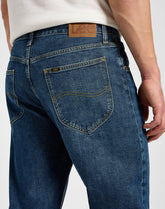 Męskie Spodnie Jeansowe Lee Oscar Eclipse Blue  112355855 L76F016432